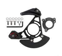 Innovativa soluzione di protezione della catena per MTB Singles adatta a catene di dimensioni da 32 a 38 denti, facile installazione (nero)