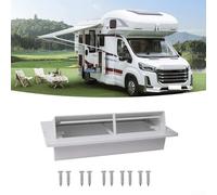 Innovativa soluzione di ventilazione per proprietari di camper, blocca la polvere e mantiene l'aria fresca nella zona cucina (bianco)