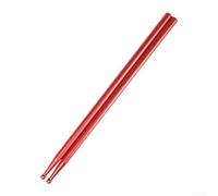 Innovative bacchette in lega di alluminio 5A che offrono una sensazione equilibrata durante la batteria intensiva (rosso)