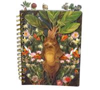 Innovative Designs Harry Potter Tab Journal Notebook Herbology - Rilegatura a spirale 144 pagine a righe 8 x 7 pollici