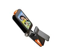 Innovative Mobile Rear Selfie Studio Syncing Design Pieghevole Build-in 850Mah Batteria USB C Collegamento Per Artefatto Fotografico In Streaming Live