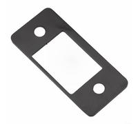 Innovative piastre con foro grande per trasformare le prestazioni di bloccaggio della porta oggi (1 pezzo-nero)