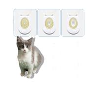 Innovativi adesivi 3D a forma di gatto, compatibili con le pareti, per immortalare momenti indimenticabili con sagome in cartone resistenti