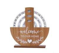 Innovativi calendari in legno fai da te trasformano il tuo spazio di lavoro in un paradiso creativo gestendo le date in modo efficace (C)