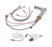 Innovativo Design Ergonomico in Rubinetto per Lavello a Infrarossi in Acciaio In