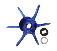 Innovativo freno a stella progettato specificamente per Abu Max Series B3B4P3P4P5 Water Droplet Wheels (mano destra blu)
