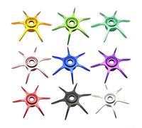 Innovativo freno a stella progettato specificamente per Abu Max Series B3B4P3P4P5 Water Droplet Wheels (mano destra verde)