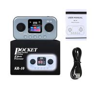 Innovativo processore per chitarra basso e riduzione del rumore Suono chiaro che migliora la chiarezza per diversi generi musicali