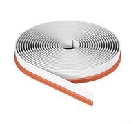 Innovativo sistema di chiusura per finestre con una striscia in TPE lunga 4 m che fornisce un'eccezionale resistenza al vento e alle infiltrazioni di rumore (bianco arancione)