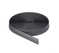 Innovativo sistema di chiusura per finestre con una striscia in TPE lunga 4 m che fornisce un'eccezionale resistenza al vento e alle infiltrazioni di rumore (grigio nero)
