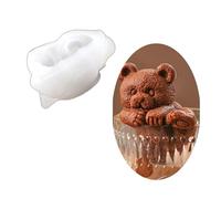 Innovativo stampo in silicone per cubetti di ghiaccio a forma di animale, grande animale appeso, mantiene le bevande fresche per periodi più lunghi in silicone