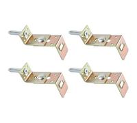Innovativo supporto a parete per marmo e roccia Supporti angolari Affidabile gancio a muro zincato 4 / set Ottima aggiunta a qualsiasi spazio Gancio per pannello grandi dimensioni