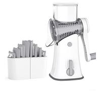 Innovativo tritatutto manuale progettato per ridurre al minimo lo sforzo massimizzando l'efficienza in cucina (bianco)