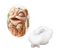 Innovativo vassoio per cubetti di ghiaccio a forma di animale, in silicone, grande vassoio per cubetti di ghiaccio da appendere per mantenere le bevande fresche per periodi più lunghi