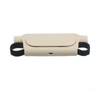 Innovativo ventilatore per sedile posteriore auto alimentato tramite USB, look elegante e funzionale per mantenere i passeggeri freschi (bianco)
