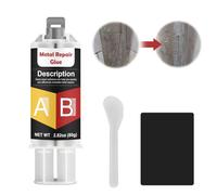 INNOVAYOU 80g Colla Metallo, Alta Resistenza Colla Per Metalli Utilizzata per Riparare Crepe e Saldature a Fessura, Adatta per Metalli, Materie Plastiche, Acciaio Inossidabile, leghe di Alluminio