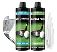 INNOVAYOU Kit di lucidatura per mazze da golf, 400 ml, per rimuovere graffi e graffi per mazze da golf, adatto per mazze in metallo, zinco, alluminio e acciaio