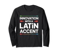 Innovazione con Accento Latino Mese del Patrimonio ispanico Maglia a Manica