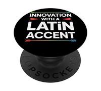 Innovazione con accento latino Mese del patrimonio ispanico PopSockets PopGrip Adesivo