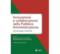 Innovazione e collaborazione nella pubblica amministrazione. Individui, gruppi e leadership
