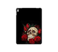 Innovedesire Dark Gothic Goth Skull Roses Tablet Case Cover Custodia per iPad 9.7 (2017,2018), iPad 6, iPad 5