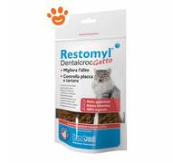Innovet Dog e Cat Restomyl Dentalcroc - Innovet Dog e Cat Restomyl Dentalcroc - Confezione da 60 gr (Gatto)