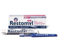 Innovet Restomyl Dentifricio E Spazzolino Extra Soft Igiene Orale Cani e Gatti