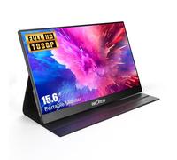 InnoView Portable Monitor, 15.8 Inch FHD 1080P USB C HDMI Second External Monitor for Laptop, Desktop, MacBook, Phones, Tablet, PS5/4, Xbox, Switch, Built-in Speaker with Protective Case(JP)
