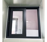 Innovz Finestra Scorrevole Sostituzione Finestre per Case Mobili, Finestra in Alluminio Grigio con Zanzariera, Finestra a Filo per Garage Seminterrato(WxH 36x24in/91.4x60.9cm)