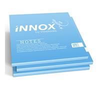 INNOX Foglietti adesivi elettrostatici, blu, 10 x 10 cm, 300 fogli