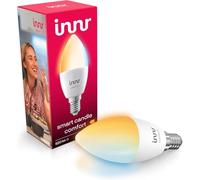 innr Lampadina Smart Candela E14, per Hue* e hub Zigbee | LED, Luce Bianca Calda e Fredda, 2000K-6500K, 520 lumen, Dimmerabile