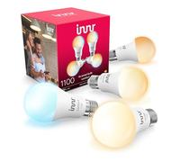 innr Lampadina Smart E27, per Hue* e hub Zigbee, Confezione da 4 | LED, Luce Bianca Calda e Fredda, 2000K-6500K, 50% di Luce in Più, 1150 lumen, Dimmerabili