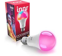 innr Lampadina Smart E27, Zigbee, Funziona con Hue* e Alexa (Bridge Richiesto), Lampadine LED Luce Bianca e Colorata, Lampada RGB, Dimmerabile, 50% di luminosità in più, 1210 lumen - 1 pezzo