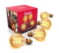 innr Lampadina Smart Filamento E27, per Hue* e hub Zigbee, Confezione da 4