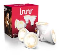 innr Lampadina Smart GU10, per Hue* e hub Zigbee, Confezione da 2 | Faretto LED, Luce Bianca Calda, 460 lumen, Dimmerabili