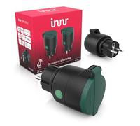 Innr Presa Smart da Esterno, Zigbee Outdoor Smart Plug funziona con Innr, Philips Hue*, Alexa (Bridge necessario), Presa Intelligente da Giardino, Presa Esterna IP44, 10 A, 2300W, OSP 210-2-Pack