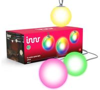 innr Set di 3 Sfere Luminose Smart da Esterno, per Hue* e hub Zigbee | LED Bianco e Colori, 16 milioni di colori, IP65, Illuminazione per Giardino e Terrazza, Dimmerabile