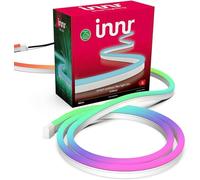 innr Smart Striscia LED Esterno 2m, Zigbee, Funziona con Hue* e Alexa (Bridge Necessario), Strisce LED, Bianca e Colorata RGB, Lampade da Giardino, Impermeabile (IP67), Luci Terrazzo Neon - 2 Metri