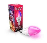 innr Zigbee E14 Lampadina Smart, Funziona con Hue* e Alexa (Bridge Richiesto), Lampadine LED Luce Bianca e Colorata, Lampada RGB, Dimmerabile, 500 lumen - 1 pezza