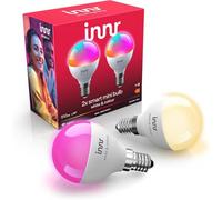 innr Zigbee E14 Lampadine Smart, Funziona con Hue* e Alexa (bridge richiesto), Lampadine LED Bianco e Colore, 16 Milioni di Colori, Dimmerabile, 510 lumen - 2 pezzi