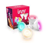 innr Zigbee GU10 Lampadina Smart, Funziona con Hue* e Alexa (Bridge Richiesto), Faretto Luce Bianca e Colorata, 16 Milioni di Colori, Lampada RGB, Lampadina Dimmerabile, 410 lumen - 4 pezzi