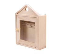 INNSPIRO Armadietto chiavi in legno di balsa 15 x 20 x 5 cm.