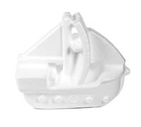 INNSPIRO Barca da porex 14 x 17 cm. Trasporto, Bianco