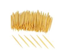 INNSPIRO Bastoncini piatti gialli 65 mm. 250u., in legno, per artigianato, decorazioni, creare costruzioni.