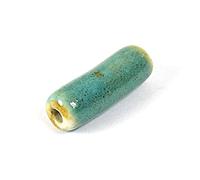 INNSPIRO Ceramica perla cilindro blu diametro 6 x 18 mm. 100u.