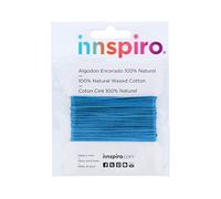 INNSPIRO Cordoncino cotone cerato fine blu cielo 0,5 mm. 5 m.