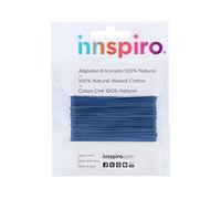 INNSPIRO Cordoncino cotone cerato fine blu reale 3,0 mm. 2,5 m.