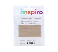 INNSPIRO Cordoncino cotone cerato fine sabbia 2,0 mm. 5 m.