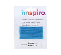 INNSPIRO Cordoncino cotone cerato fine turchese 0,5 mm. 5 m.