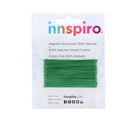 INNSPIRO Cordoncino cotone cerato fine verde pappagallo 1,5 mm. 5 m.